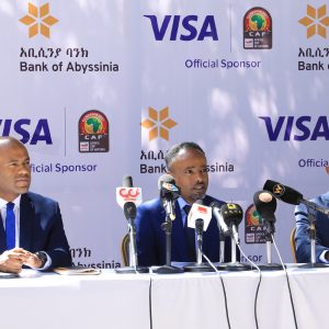 አቢሲንያ ባንክና ቪዛ ካርድ የ2021 የአፍሪካ ዋንጫ (AFCON 2021 Campaign) ጨዋታን ምክንያት በማድረግ በጋራ ጋዜጣዊ መግለጫ ሰጡ።