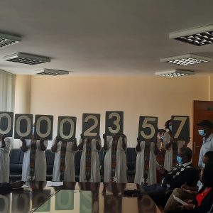 አቢሲንያ ባንክ ከቪዛ ካርድ ጋር በመተባበር የቶታል ኢነርጂስ አፍሪካ ዋንጫ ጨዋታዎችን  (AFCON 2021 Campaign)  ምክንያት በማድረግ  ላዘጋጃቸው ሽልማቶች ሁለተኛ ዙር የዕጣ አወጣጥ ሥነ ሥርዓት ዛሬ በብሔራዊ ሎተሪ  አዳራሽ  አካሄደ!