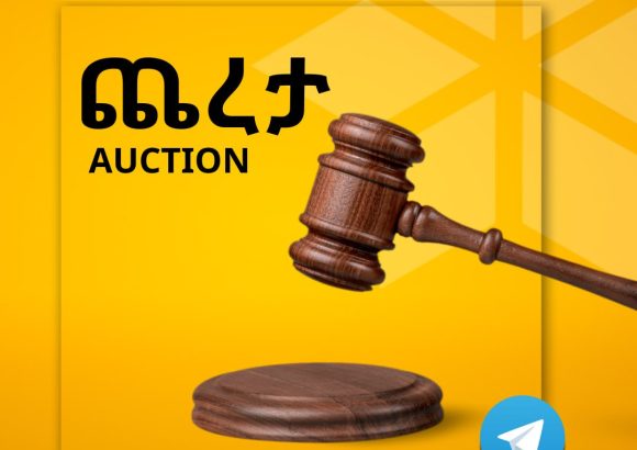 በድጋሚ የወጣ የሐራጅ ሽያጭ ማስታወቂያ