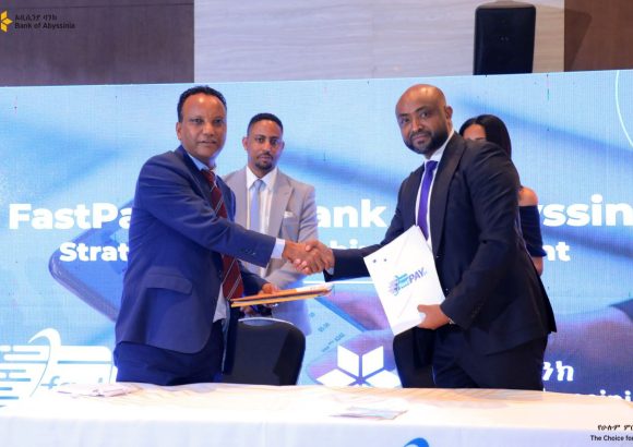 ባንካችን አቢሲንያ ከፋስትፔይ ጋር ዲጂታል የሐዋላ አገልግሎት መስጠት የሚያስችለውን የመግባቢያ ስምምነት ተፈራረመ